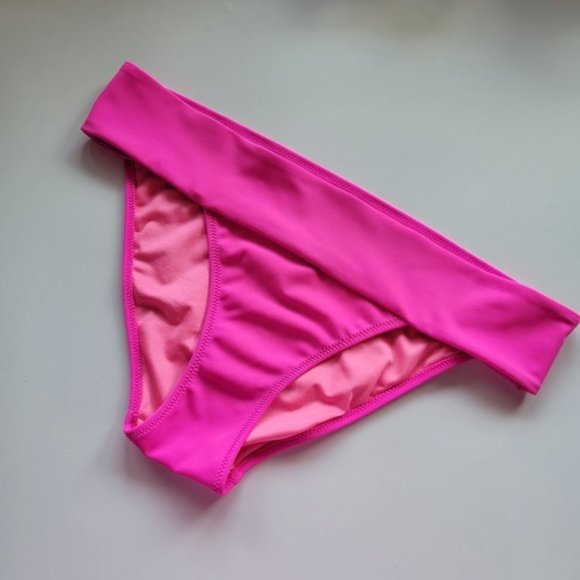 Victoria's Secret Other - Victoria's Secret Hot Pink Bikini Bottom Size Medium